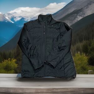 Women's Nike Repel Full Zip Warm Winter Golf Jacket Black X-Large XL